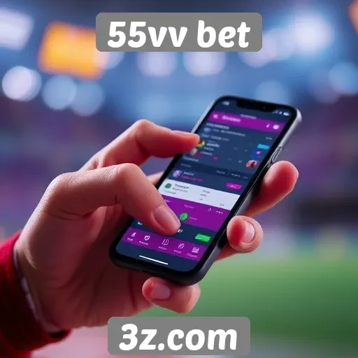 Desempenho mobile do site 55vv bet