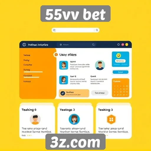 Análise da interface do usuário no 55vv bet