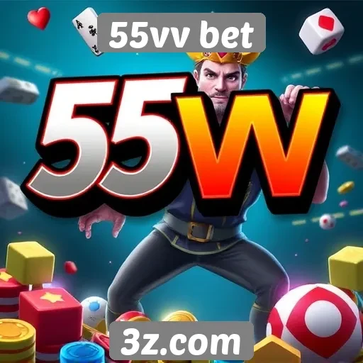 Variedade de jogos oferecidos na 55vv bet