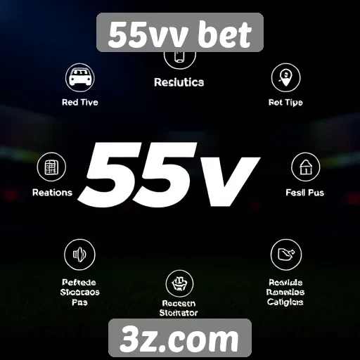 Recursos e funcionalidades do site 55vv bet